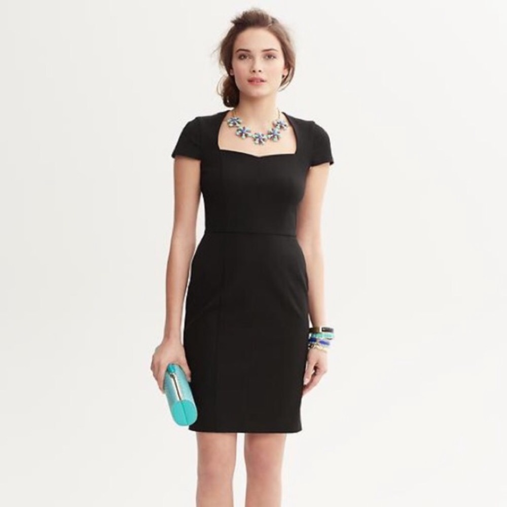 Banana Republic Sloan Fit Petite Sheath Dress